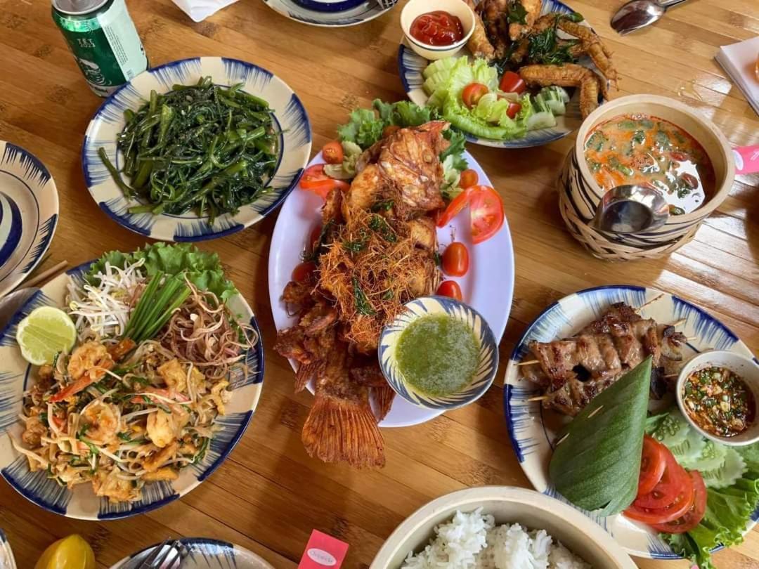 Golden Lotus Spa & Homestay Ap Thien Phuoc Bagian luar foto