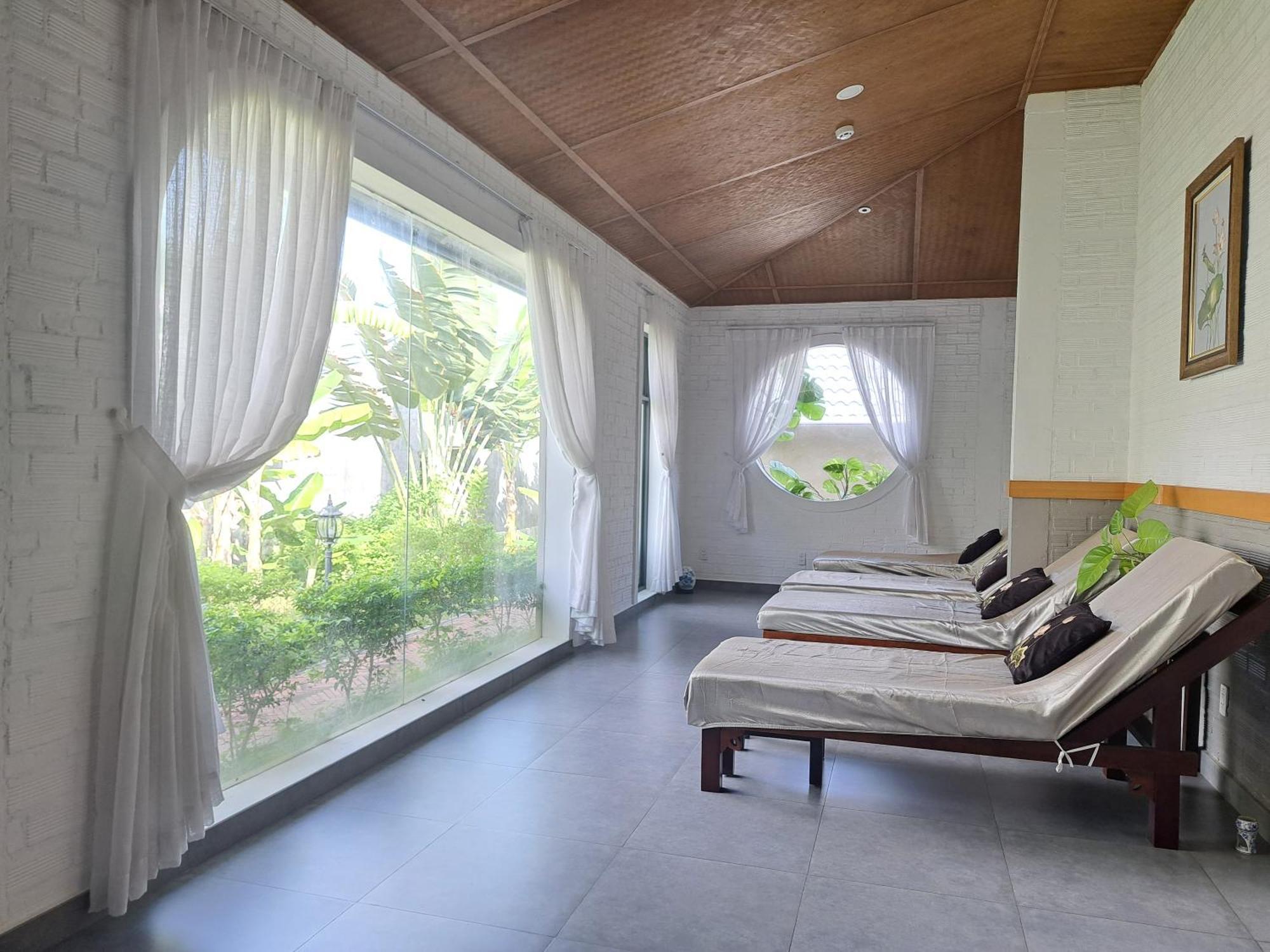 Golden Lotus Spa & Homestay Ap Thien Phuoc Bagian luar foto